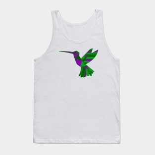 Amethyst & Emerald Hummingbird Tank Top